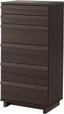 52 PE414237 PE414236 PE414238 PE517292 PE414238 OPPLAND chest of 4 drawers $349 Clear lacquered oak veneer.