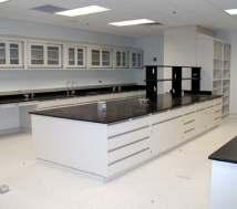 LABORATORY FURNITURE Suspended Cabinets Suspended cabinets mount directly on walls or support structures, optimizing the