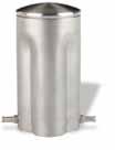 homogenizing and pulverizing 500 ml approximate working capacity Some substances require use of adapter and large motor units (example: soil processing requires use of 4-liter base and