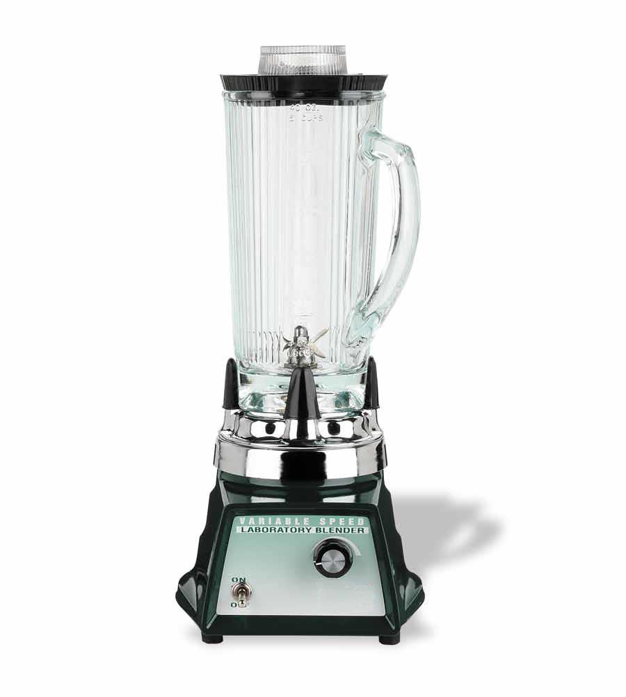 One-Liter Blenders and Accessories (cont.) Variable Speed Lab Blender LB20EG CAC32 1.2-Liter Glass Container Capacity: 1 liter/1.