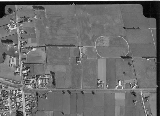 1958 Aerial photograph showing the project area (Source: Client
