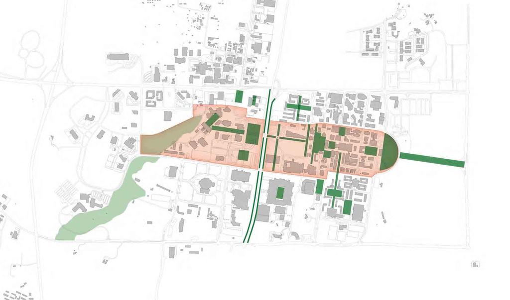 mobility: Pedestrian Zone: 2004 Master Plan - Proposed University Dr.