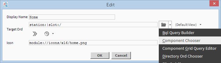 COMMISSIONING Create a NAV file 1. Create a new nav file (for example Lg_Nav_File.nav ) in the Station s Files folder. Figure 30: Nav File.