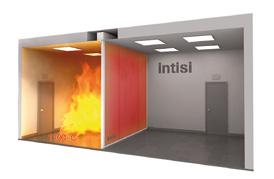 INVISIBLE FIRE PROTECTION CLOSURES BY MEANS OF TEXTILE FIRE CURTAINS 3 INTISI REQUIREMENT Construction regulations require dividing zones to prevent fire from spreading from one area to another in a