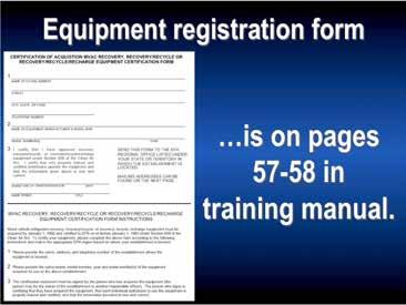 The information can be submitted on a plain sheet of paper, or can be submitted on a special form the EPA provides for this purpose.