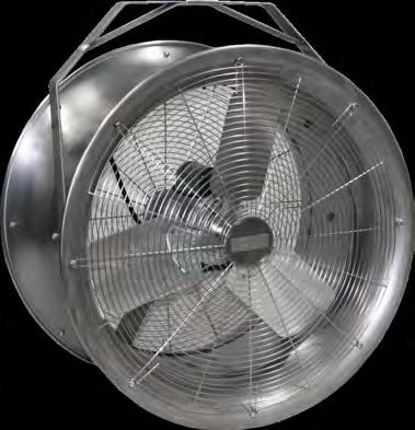 FOOD PROCESSING FANS STAINLESS STEEL AND GALVANIZED ELIMINATE CONDENSATION COOL LIVE HAUL STAINLESS STEEL (14-30 ) pages
