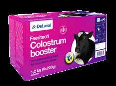 NAUJIENA Feedtech Colostrum booster Mūsų standartinis papildas stiprina naujagimių veršelių, kurie gauna prastos kokybės arba nepakankamą kiekį karvės krekenų, imunitetą.
