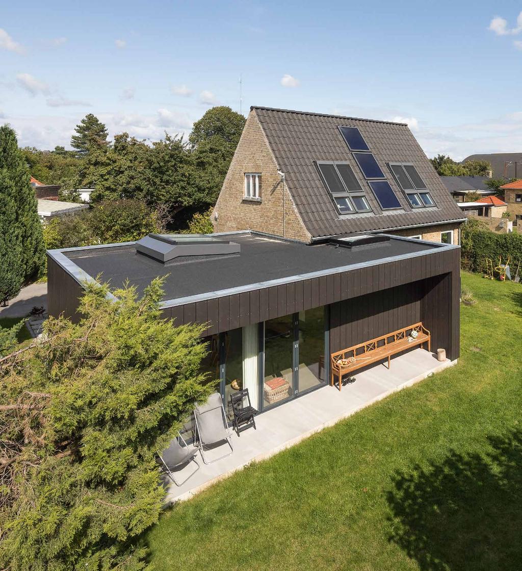 One-family suburban house From dark and damp to light and spacious This Danish home was installed with VELUX roof windows, modular skylights and sun tunnels as part of a rebuilding project with roof