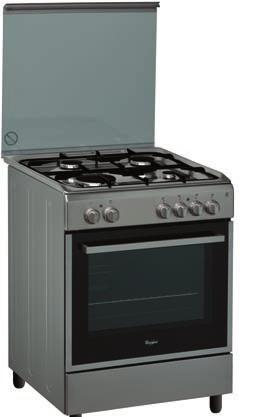 COOKERS ACMT 6310/IX 12NC 859990967110 ASSISTED COOKING Select among 6 precise flame levels for your perfect recipe.
