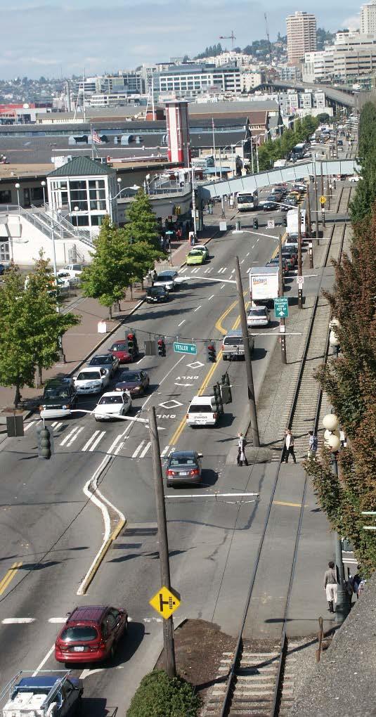 Overlook Walk Purpose of the action: Provide a grade-separated pedestrian crossing, view opportunities, and public open space between the waterfront and Pike Place Market.