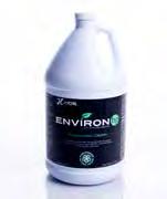 environment for homes and commercial settings. Environ HP is formulated to have a high polymer content and low proportion of hydrogen peroxide.