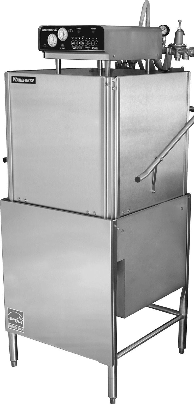 UPRIGHT DOOR DISHMACHINES INSTALLATION, OPERATION & SERVICE MANUAL FOR JACKSON MODEL(S): WAREFORCE HT-180 WAREFORCE HT-180 WITH