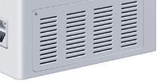 Ventilation grille is blocked Clean the blocked things or change the