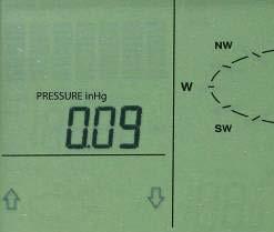 Ask for the current air pressure of the home area (local weather service, the World Wide Web, calibrated instruments in public buildings, airport). The default reference pressure value is 29.91 inhg.