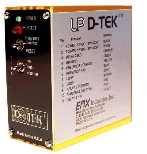 LP D-TEK Vehicle Loop Detector Operating Instructions This product is an accessory or part of a system.