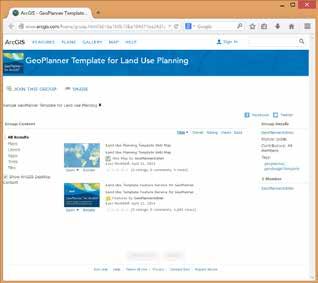What is a GeoPlanner Template?