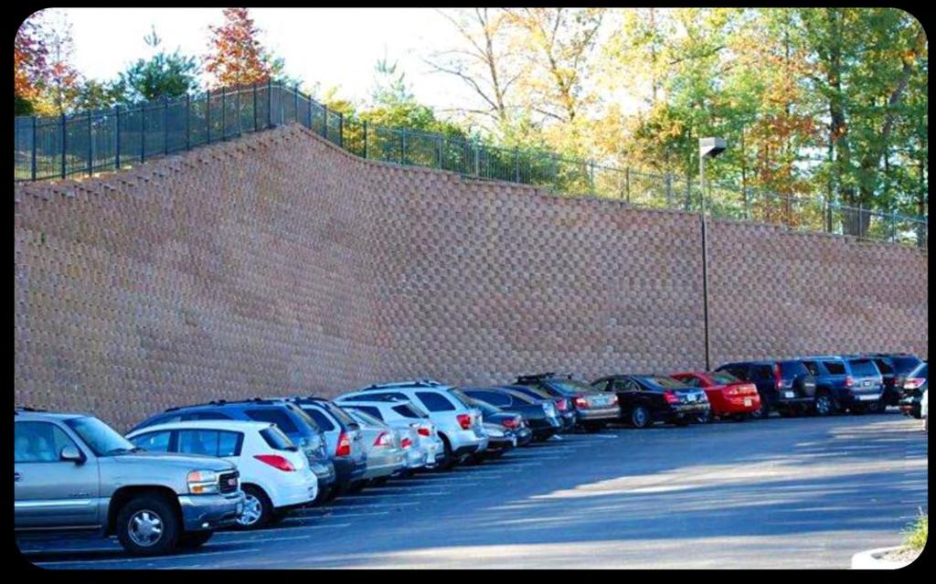 Vertical Parking Lots Should Be a Thing of the Past Turn this wall on its side and park cars on either plane.