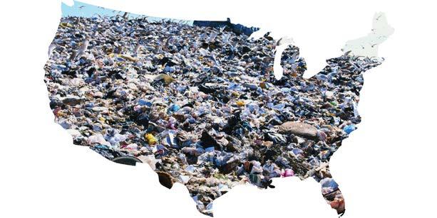 The United States of Waste Per Capita Waste Production China US 0 0.
