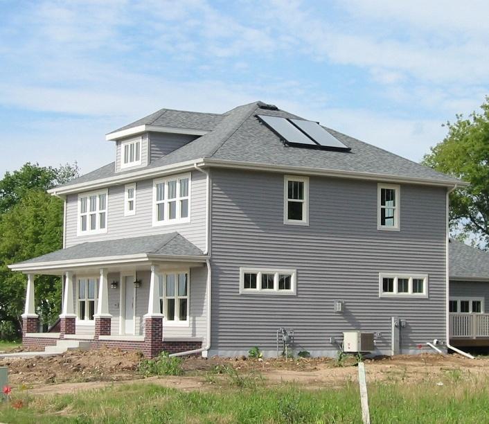 Solar Thermal Two, 32-ft 2 flatplate collectors Madison, WI