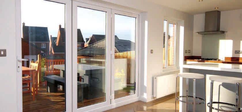 existing patio or French doors to flood any room with natural light.