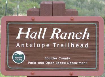 Boulder County Parks & Open Space Antelope Drive Trailhead Lyons, CO Boulder County Parks and