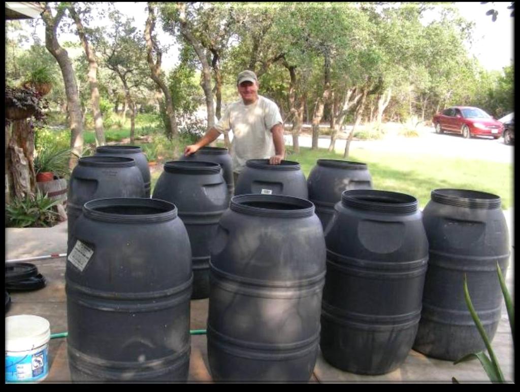 Water Storage 55 Gallon Food Grade Barrels Source: Dave