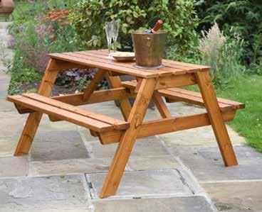 curved rockers Robust and practical Perfect for a patio Code: GP009 Qty: 1 Picnic