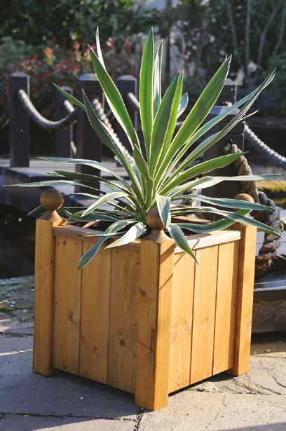 certified timber Code: WP005 Qty: 2 Studley Planter 370mm l x 370mm w x 365mm h A