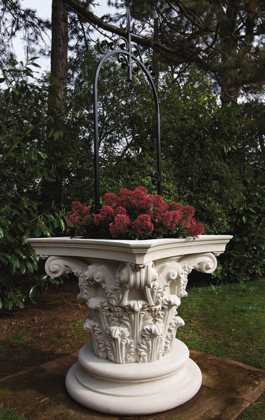 Victorian Jardiniere A710 Upper Plinth A720 Lower Plinth A730 inspired by an Austin & Seeley design, this imposing ensemble is an elegant example of the XIX century naturalist style of ornament.