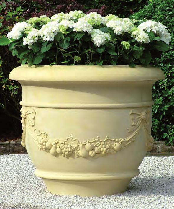 GARDEN & LANDSCAPE PLANTERS - TRADITIONAL Herculean Bowl HA385 The Herculean Bowl - an impressively large jardiniere which will make an impact in any setting.