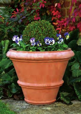 Width at top: 790mm (31 ) Width at base: 390mm (15 1 2 ) Height: 815mm (32 ) Weight: 110kg (242 lb) Suitable for either traditional or contem porary gardens, this simple and attractive bowl