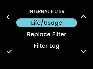 4 Settings - Filter From the settings menu choose Filter and select Everyday Weekdays Weekends Individual Days Adjust on/off timer settings for all 7 days simultaneously.