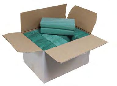 (400 per pack) 1 ply Green (47) Blue