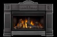 The CDI-30 installs perfectly into an inefficient wood burning masonry or pre-fabricated fireplace.