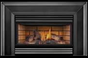 specifically designed to fit smaller wood burning zero clearance fireplaces and comes