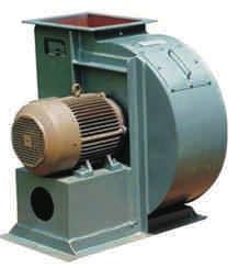 The rotating parts of the blower are not in contact with the casing, there is therefore no friction during operation and thus no internal lubrication is necessary.