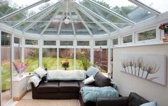 Give careful thought to how the conservatory will alter the look of your home. Your installer will be happy to talk you through its location, ventilation, heating and fittings etc.