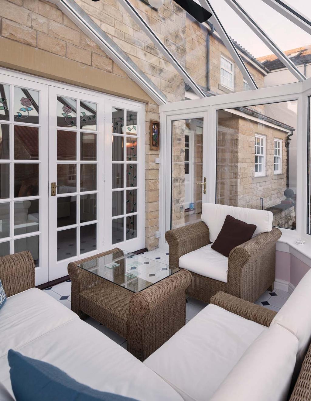 A Classic Conservatory has a number of performance glass roof options
