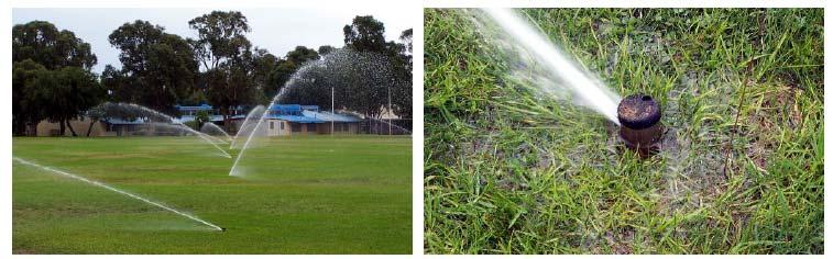 Regular maintenance is necessary to ensure the irrigation system is operating efficiently.