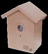 Secure our future Bird Box 25 Wooden