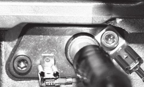 Re-fit the ignition and flame detection electrodes, ensuring that both earth tabs are fitted to ignition electrode. 7. Check that the ignition and detection gaps are correct. Refer to Frames 48 & 49.