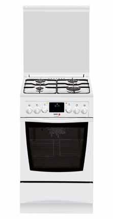 steel 920110809 EAN-13: 8413880142357 Gas type: Natural G-20 Usable volume of the oven: 55 litres Grill