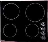boost Pan detection 60cm Induction hob with touch zone induction in sizes ceramic Touch 9