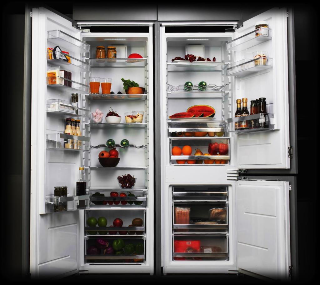 We understand your storage requirement.. The new built in line of refrigeration can be configured based on your requirement and lifestyle.