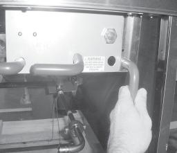 Once attached, the hose can remain connected unless the fryer is moved. Figure 1. In order for the system to work properly, attach the hose to the shortening return line only. 2.