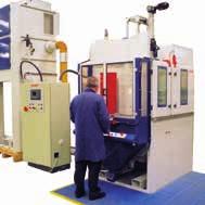 Rotary indexing spindle High throughput of individual components giving consistent and