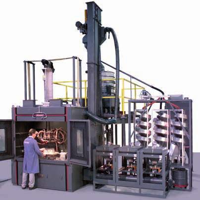 A complete media recycling system Cyclones, dust collectors, classifiers and sieves The quality of the surface finish produced on components is influenced by the condition of the recirculating media.
