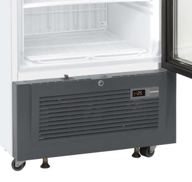 Forced-air display freezers Optimum product presentation for frozen foods Attractive product presentation is a crucial condition for drawing the customers attention to products.
