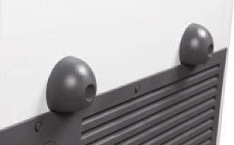 Lid lock Scanner rail 525 mm A lid lock can be installed on all models to secure the