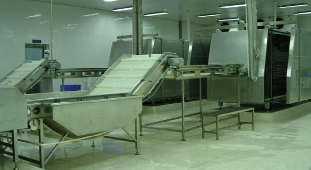CONVEYOR FOR SEAFOOD PRECESSING LINE Design and complete manufacture all